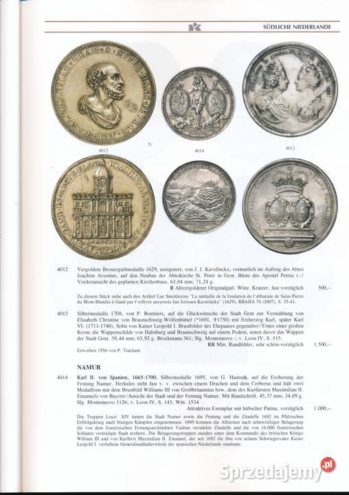 Katalog monet Kunker Numizmatyka Legnica