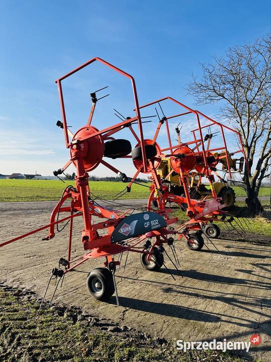 Przetrząsarka Kuhn gf 502 Digidrive pająk