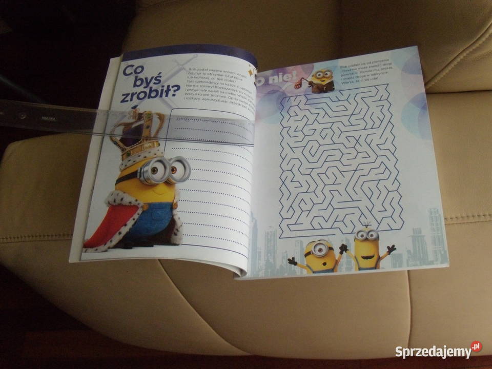 Minionki do składania Książeczka zręcznościowa Warszawa
