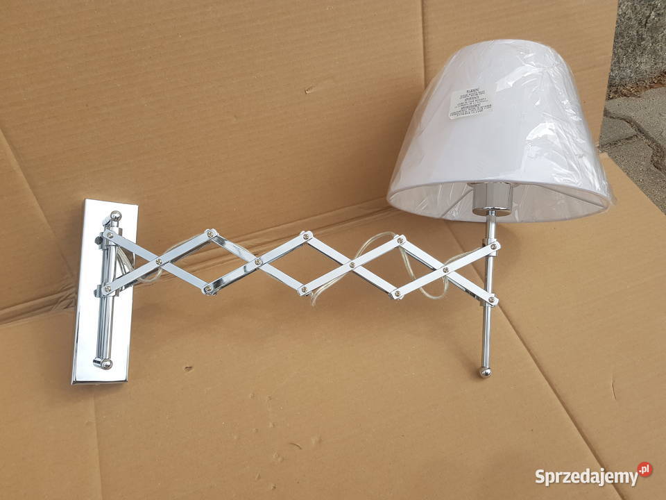 Kinkiet ścienny do czytania HARMONIA chrom E27 Warszawa sprzedam