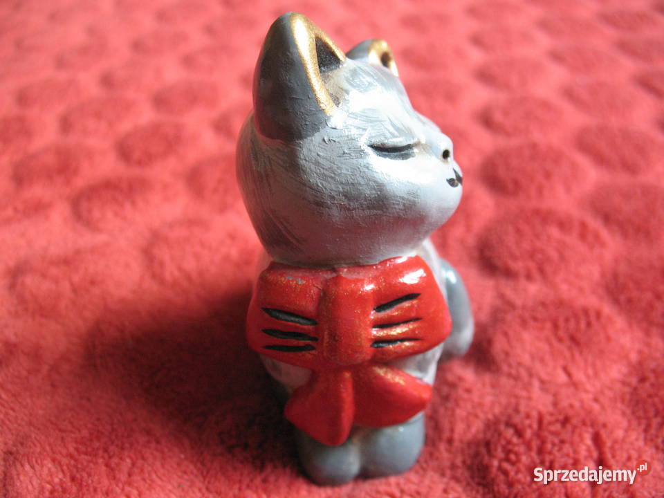 KOT Thun Grey 9 x 6 x 45 Figurka z Bolzano Figurki i rzeźby Wyposażenie wnętrz