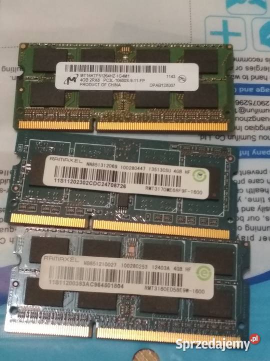 Ramaxel kość pamięci do laptopa Ram ddr3 sodimm Pamięci