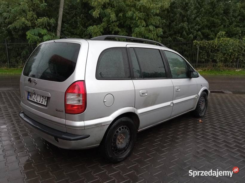OPEL ZAFIRA 20 DTI OC I PT 042026 7 miejsc Rok produkcji 2004 Grójec sprzedam