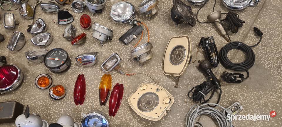 Vw garbus karmann bulik lampy zegary Łódź