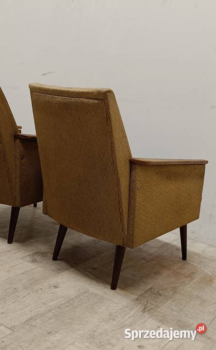 fotele PRL Gera DDR design lata 70te vintage Radomsko