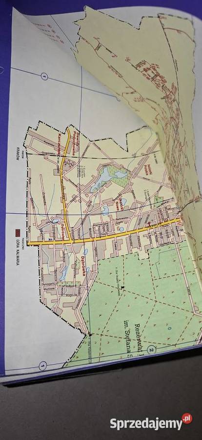 Warszawa 1992 plan miasta kolekcjonerskie Łęczyca