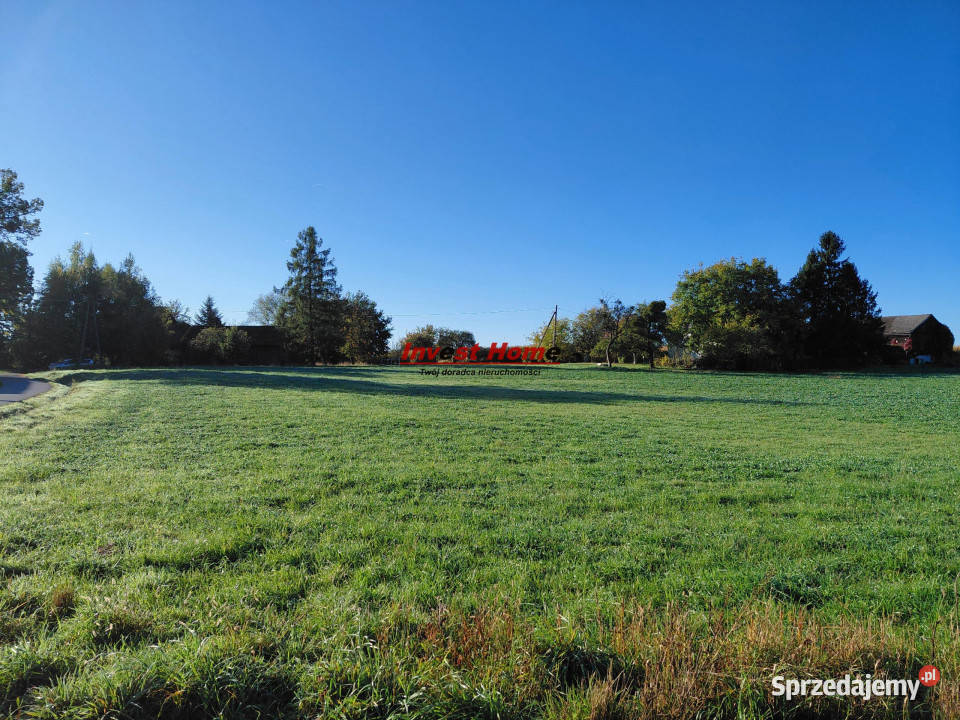 Do sprzedaży działka Dębowiec 1063m2 budowlana śląskie