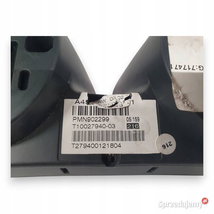 LICZNIK ZEGARY A4545404311 Smart ForFour 10 11 i