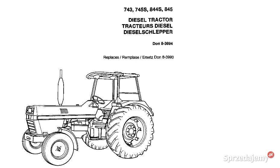 CASE 745S katalog cześci Kielce
