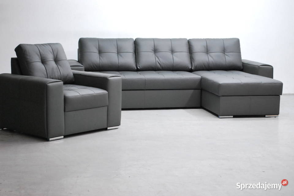 SKÓRA NATURALN NAROŻNIK Z fspania fotel 6492