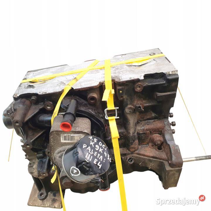 DÓŁ SILNIKA K9K430 Nissan Qashqai 15 DCI 110 lubelskie Rudka