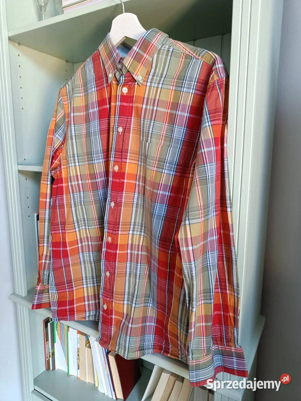 Męska koszulka w kratę Babista r L XL Dąbrowica sprzedam