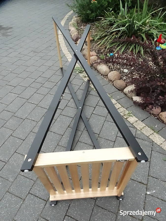 Nowoczesny Wieszak Stojący Garderoba Loft Drewno 158.5cm Biłgoraj