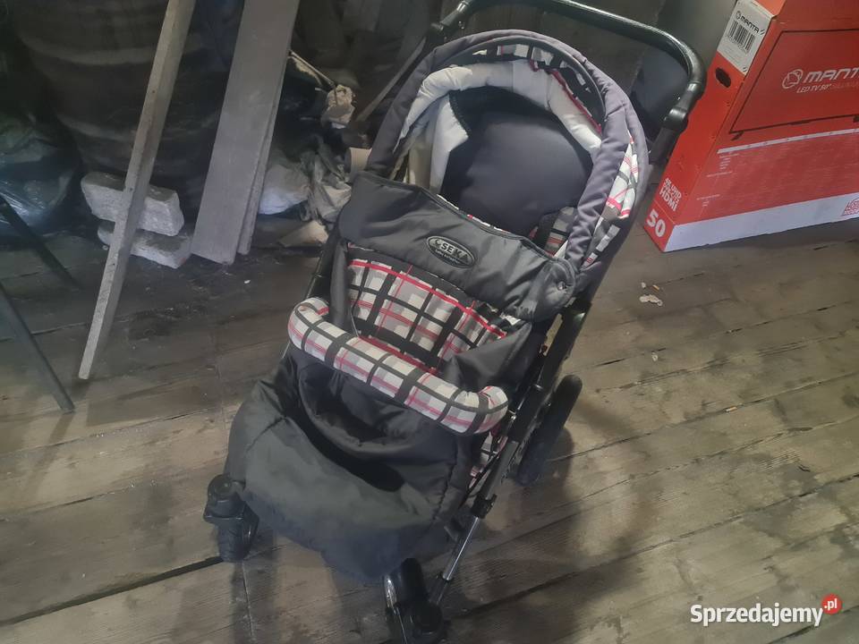 Wózek wielofunkcyjny CARLO LUX SEKA 3w1 z łódzkie sprzedam