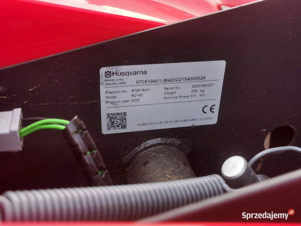 Kosiarka traktorek ogrodowy Husqvarna Rider