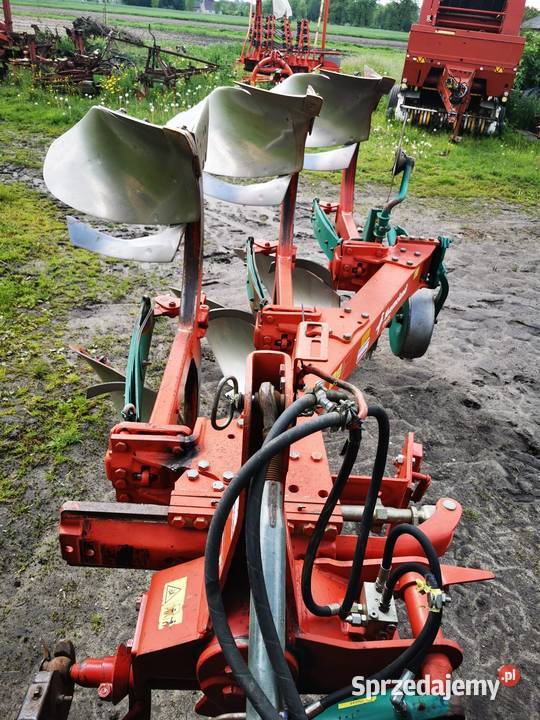 Pług Kverneland Em 85 3 skibowy obrotowy resor nieuszkodzony wielkopolskie Strzyżew sprzedam
