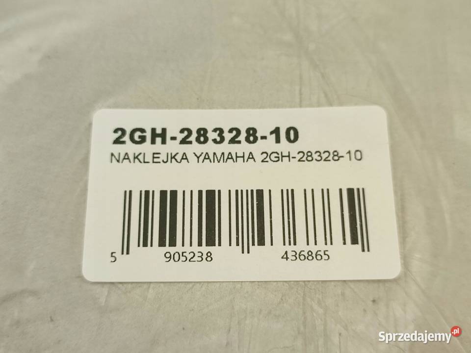 NAKLEJKA FZR NA LEWY BOCZEK YAMAHA FZR1000
