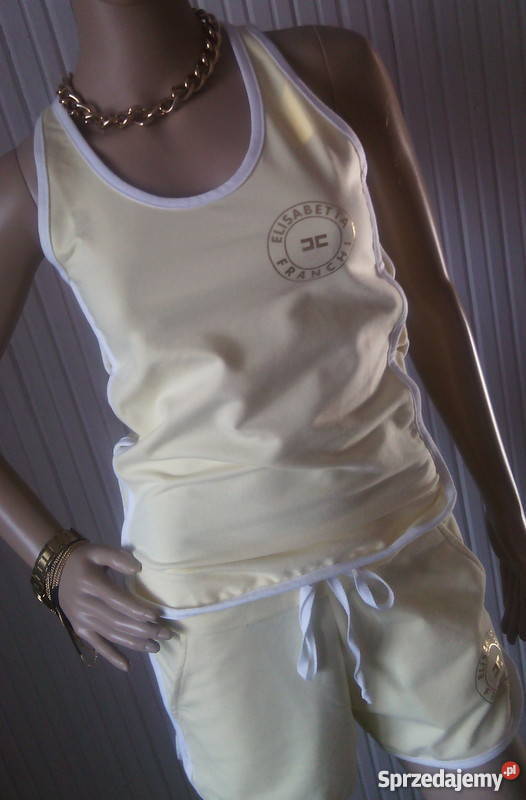 Dres Elisabetta Franchi szorty bokserka HIT świętokrzyskie
