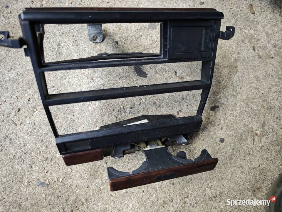 Dekor ramka radia cupholder BMW E38 śląskie Żory sprzedam