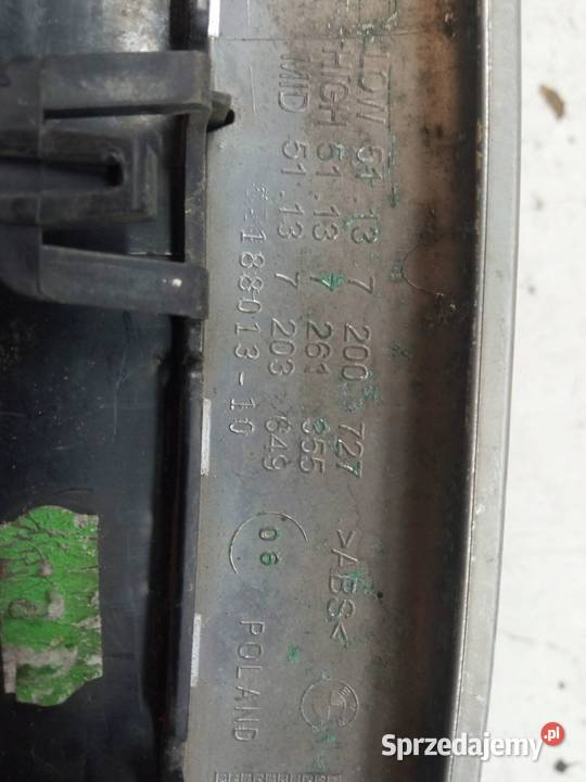 ATRAPA GRILL NERKA LEWA Bmw Seria 5 VI 2010 świętokrzyskie