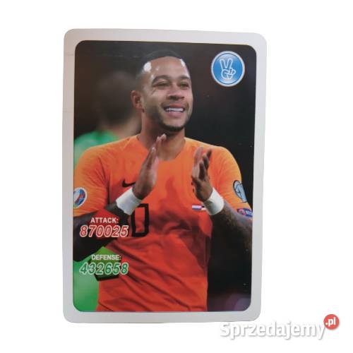 Karta piłkarska Euro 2024 Memphis Depay Pozostałe Legnica
