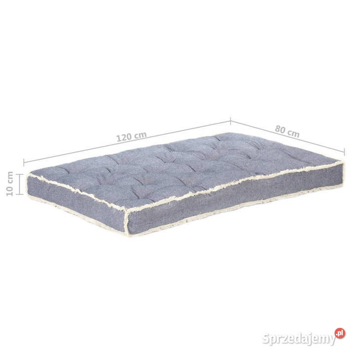 Poduszka na sofę z palet niebieska 120x80x10 Warszawa