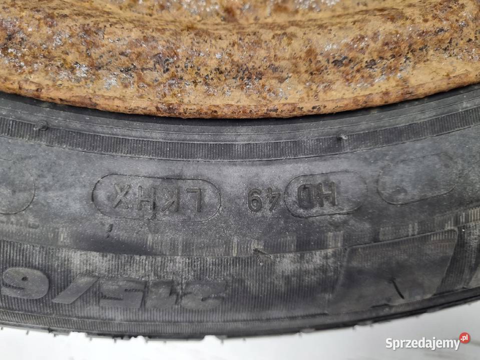 KOŁO ZAPASOWE Renault Trafic III felga 21565