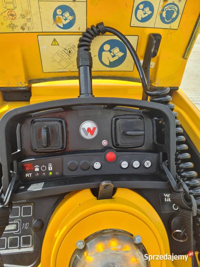 Walec Wacker Neuson RTSC3 2017 małopolskie Dąbrowa Tarnowska