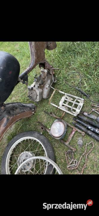 Simson sr42 szpak ZAREJESTROWANY garażowany Motocykle, skutery, quady Osiek nad Notecią