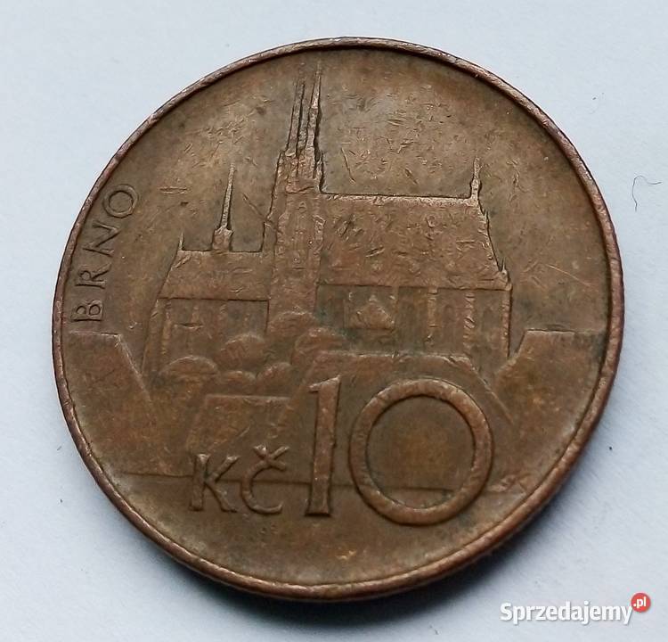 CZECHOSŁOWACJA10 KORON1993 r BRNO Legionowo