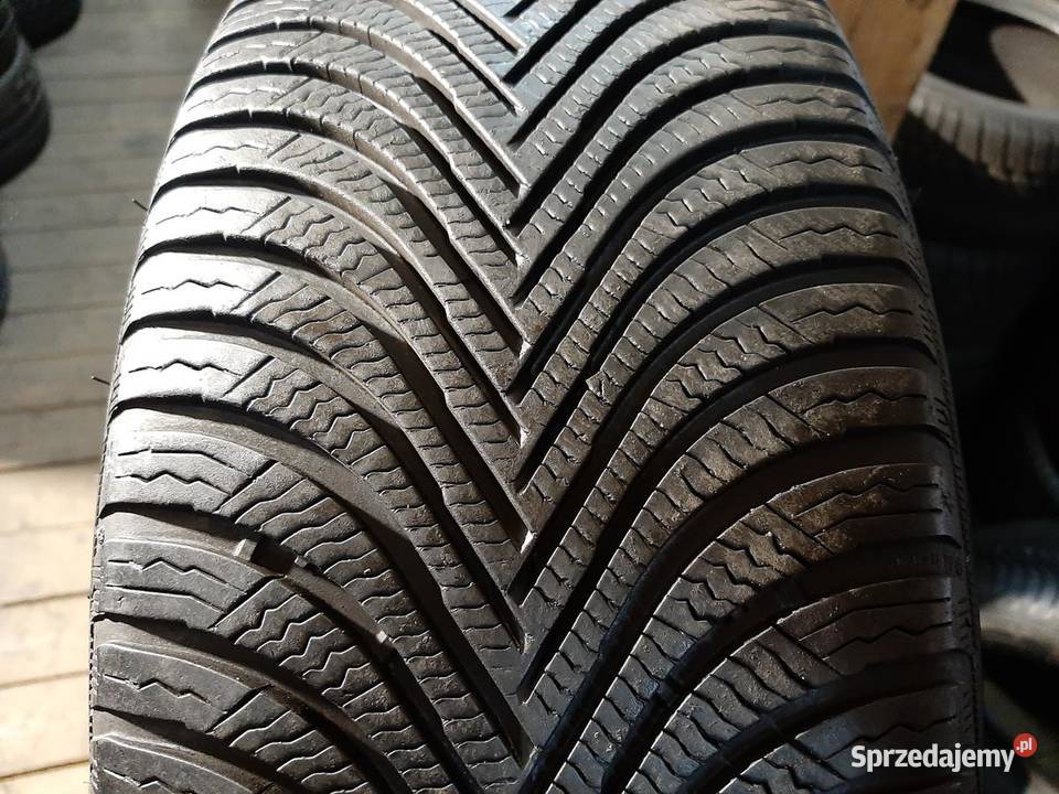 2x Opona UŻYWANA ZIMOWA 20555R17 MICHELIN 139 Zaścianki sprzedam