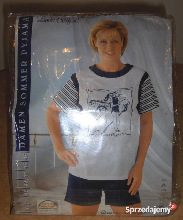 Letnia piżama damska Bawełna 40 NOWA łódzkie