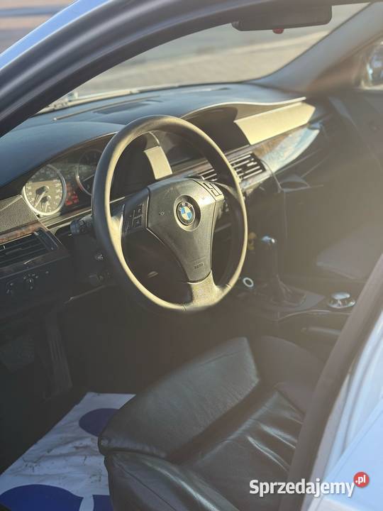 Bmw 525IAutomatAlufelgiDuzaNaviSkóryRatyZamiana manualna Częstochowa