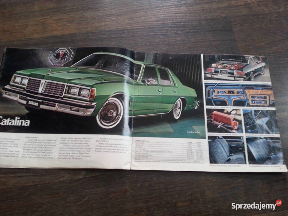 prospekt Pontiac 1978 warmińsko-mazurskie