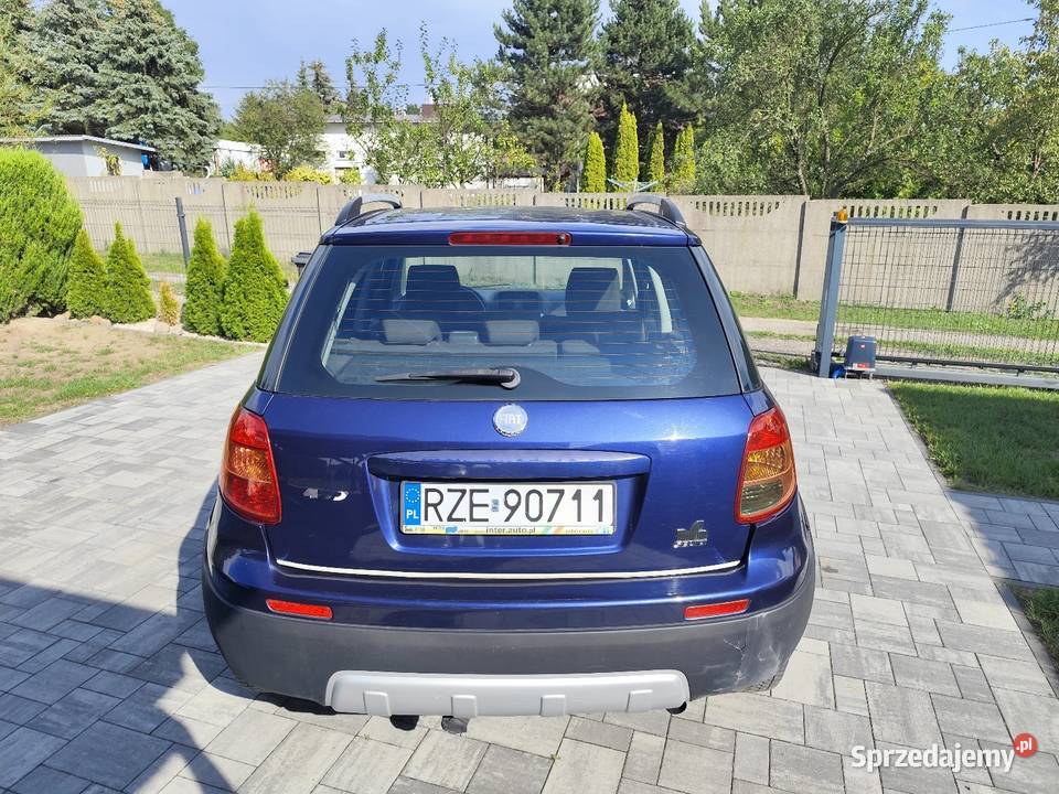 Fiat Sedici 4x4 sprawny zadbany gotowy do jazdy nieuszkodzony Rzeszów