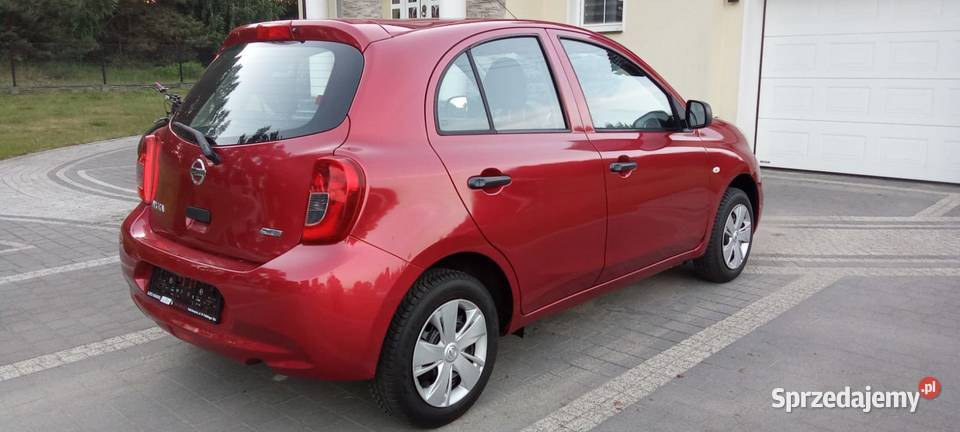 Nissan Micra 2014r 12 benzynka klimatyzacja Kościerzyna