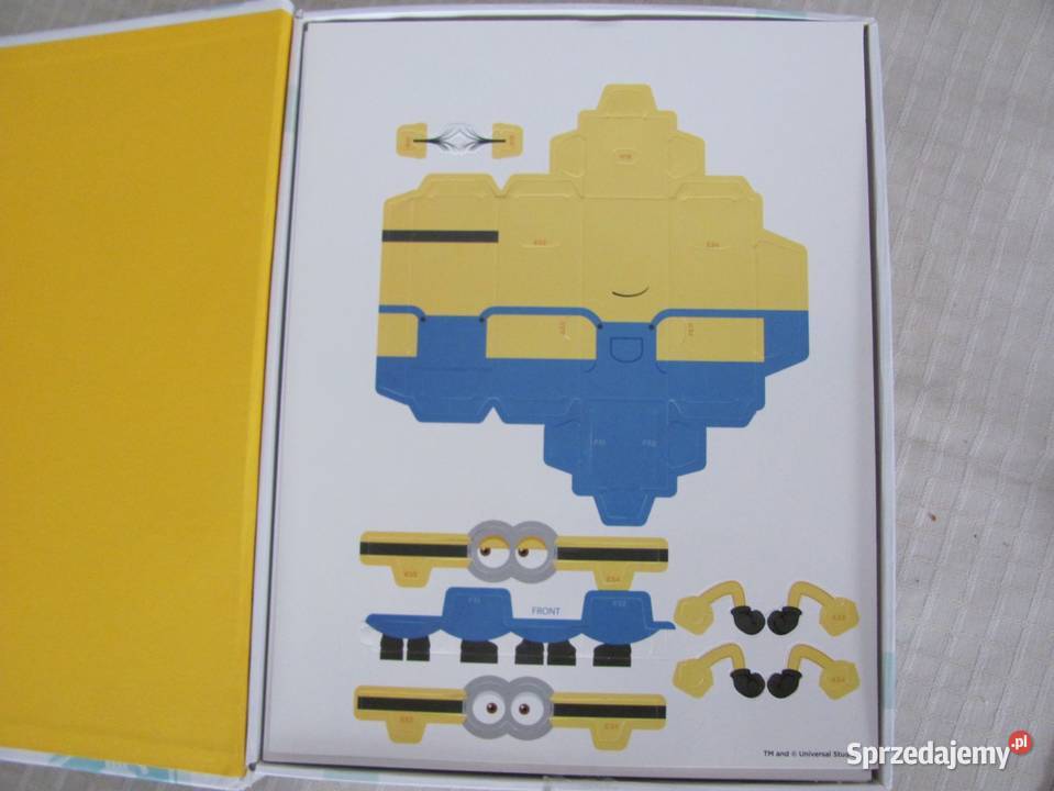 Minionki Książeczka zręcznościowa do składania Pozostałe