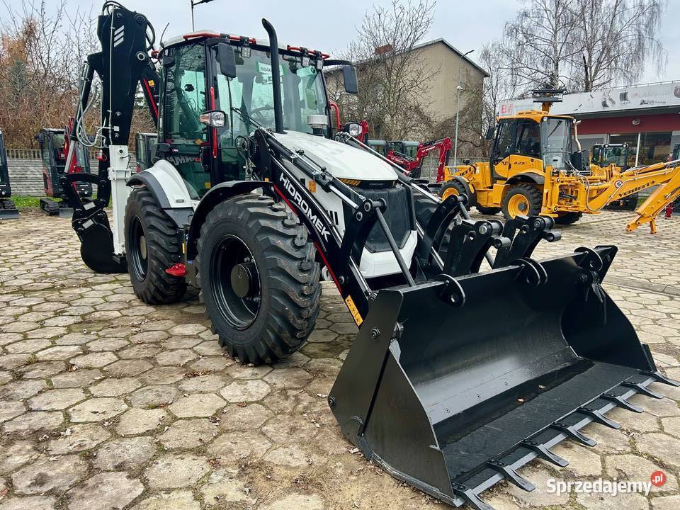 Nowa koparkoładowarka HIDROMEK HMK102S SUPRA łódzkie Łódź