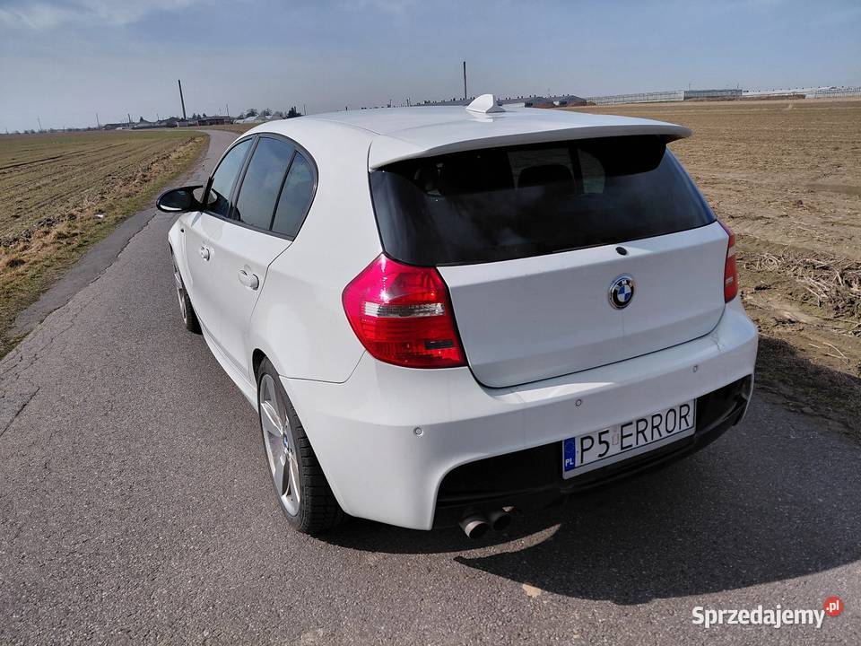 Bmw e87 mpakiet 2009r biały Samochody osobowe Sierzchów sprzedam