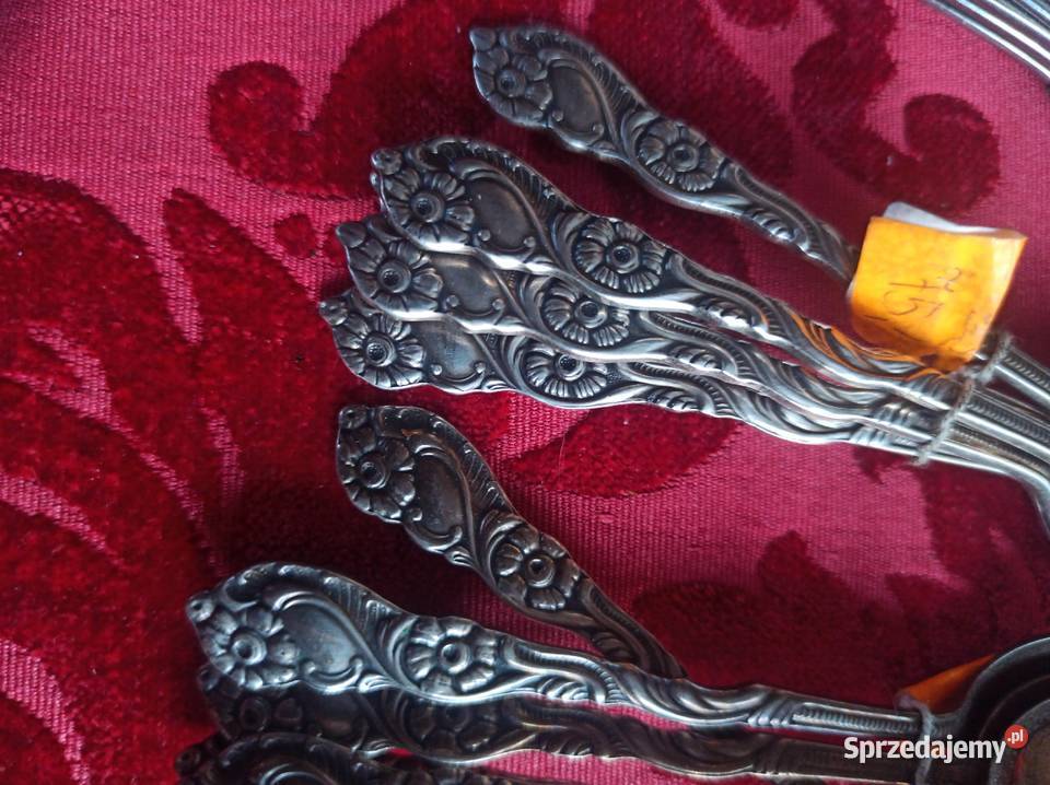 Platerowe łyżeczki widelczyki Nożyki Porcelana i szkło sprzedam