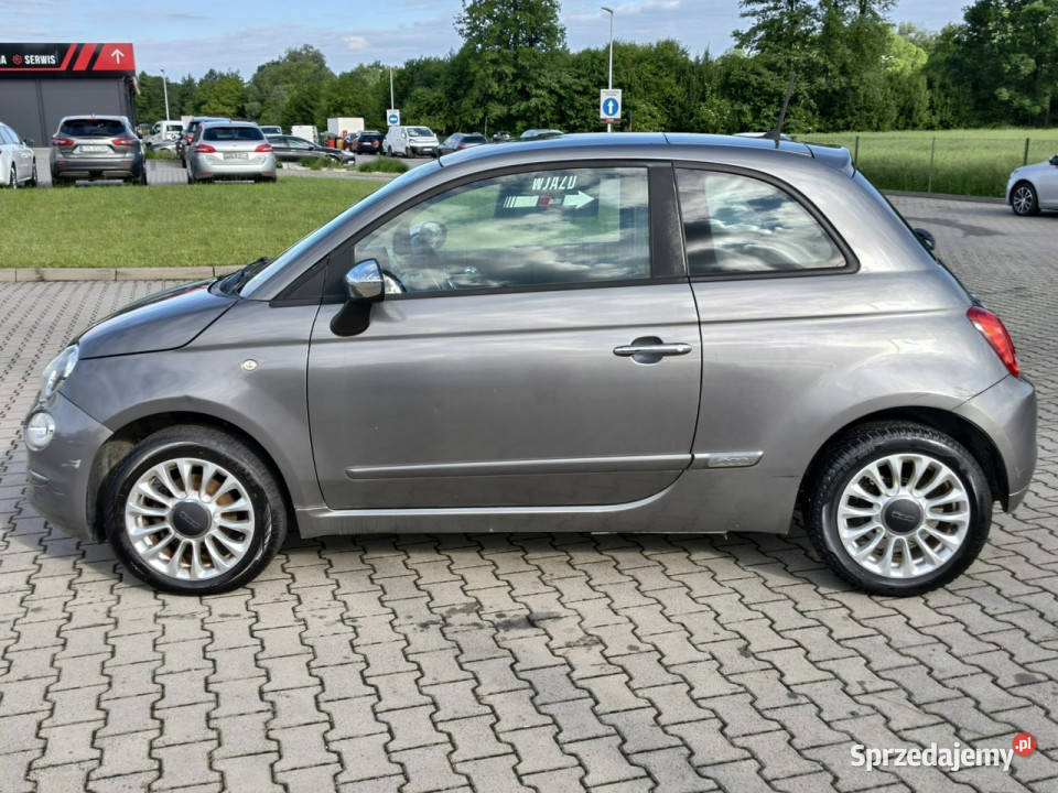 Fiat 500 lifcie 12 benzyna 70 tablet ledy klima Samochody osobowe Kęty