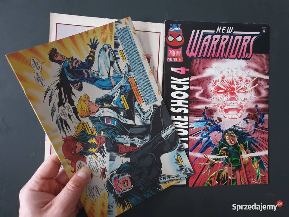 The Warriors Future Shock 4 komiksy Marvel USA Komiksy