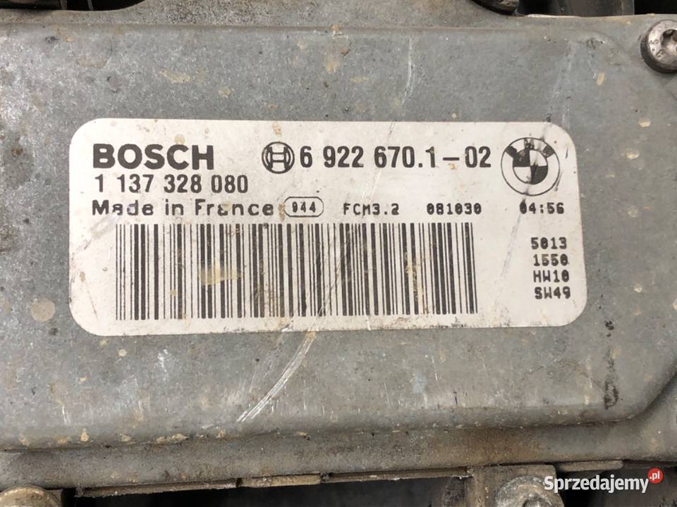 WENTYLATOR CHŁODNICY BMW E46 20 150 6922670 9905 Motoryzacja