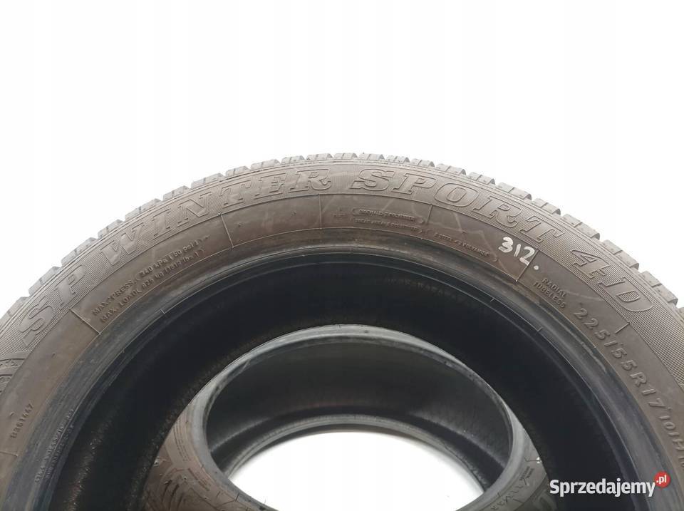 2x OPONA ZIMOWA DUNLOP SP WINTER SPORT 4D sprzedam