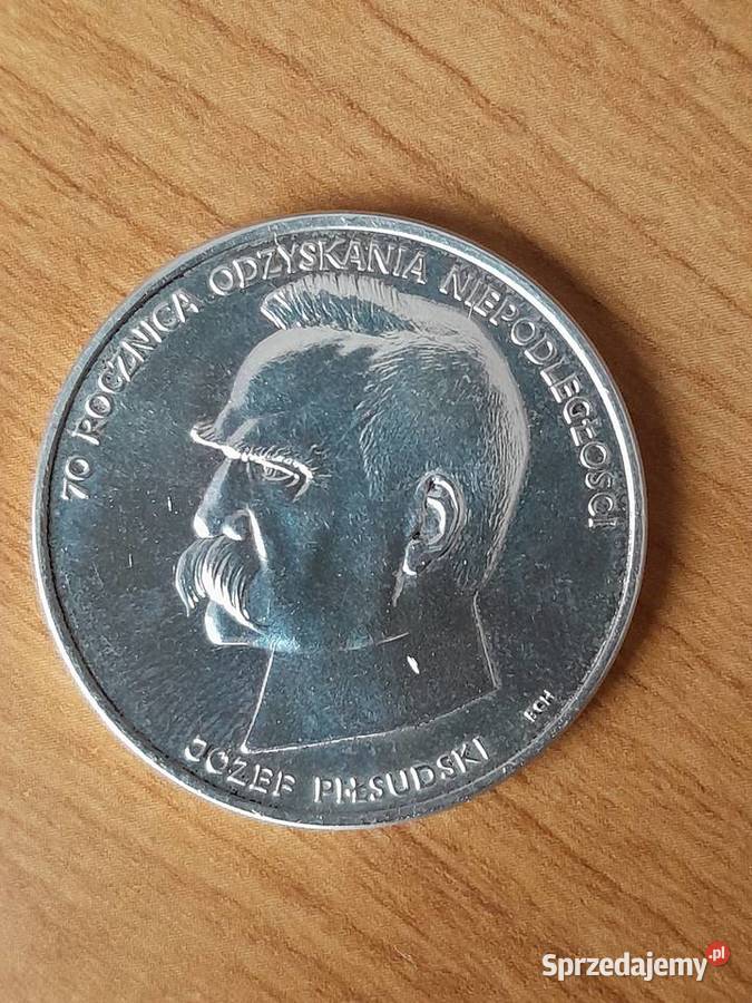 Moneta 50000 1988 JPIŁSUDSKI 70 rocznica Pozostałe Polkowice