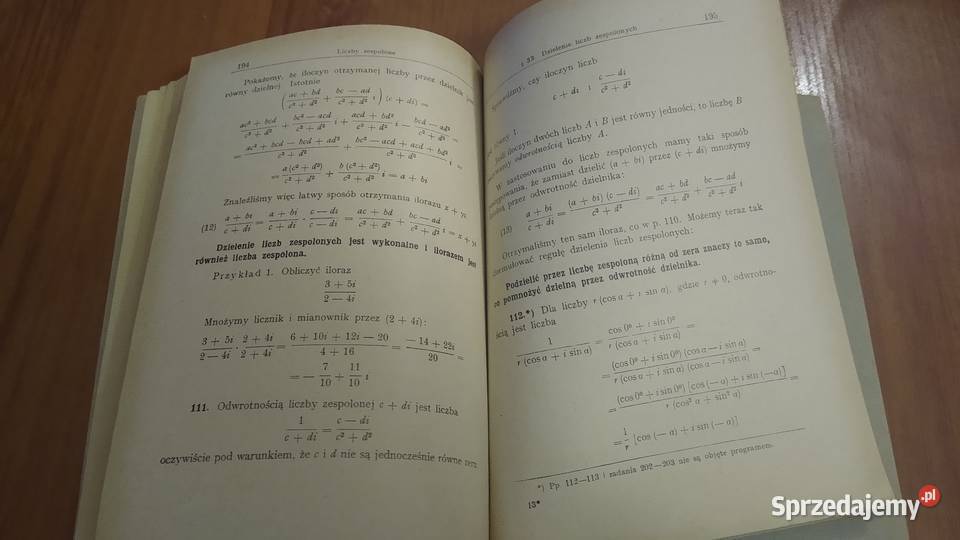Algebra klas XXI szkół ogólnokształcących Gdańsk sprzedam
