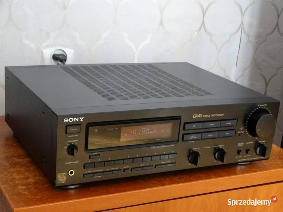 Amplituner Sony STRGX40 mocny i sprawny WYSYŁKA Amplitunery Jasło sprzedam
