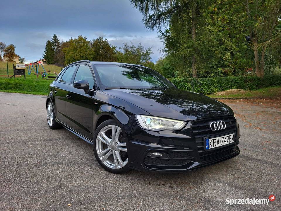 Audi A3 Sportback 2015r Pełny S line 14 TFSI 150 185000km A3