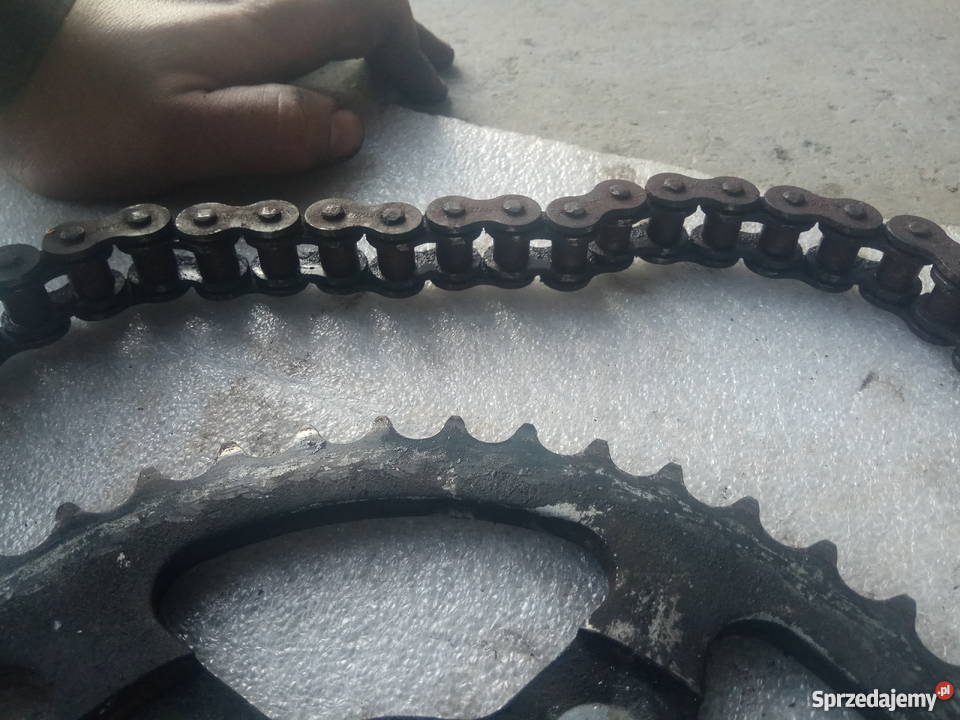 Napęd zębatka zębatki łańcuch Suzuki gsxf 600 Łapanów