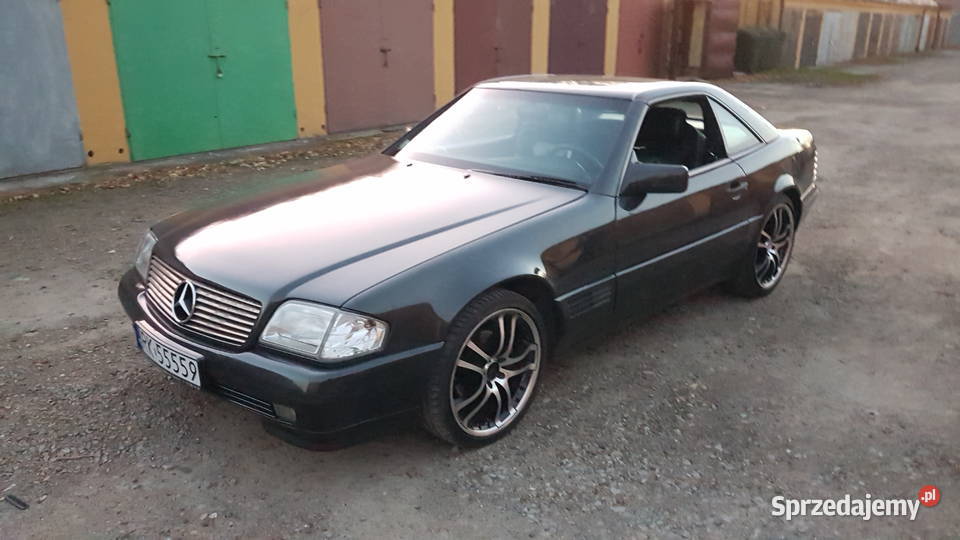 500sl czarne Cabrio z hardtopem tanio Kraków Sprzedajemy.pl